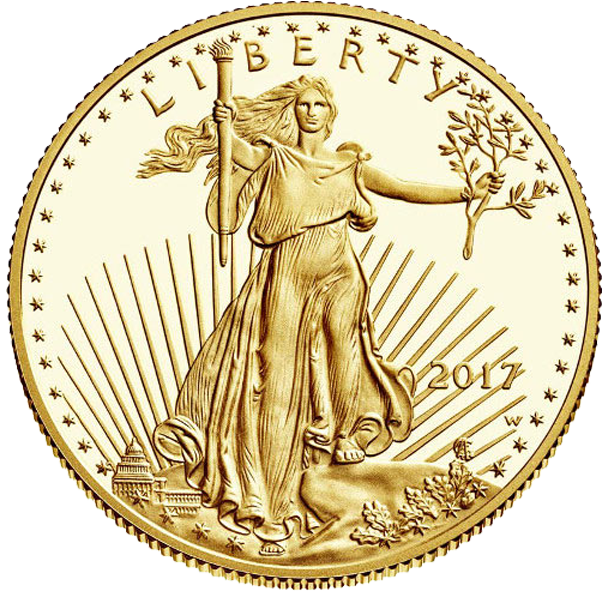 United States Mint Proof- Gold American Eagle 1/2 oz